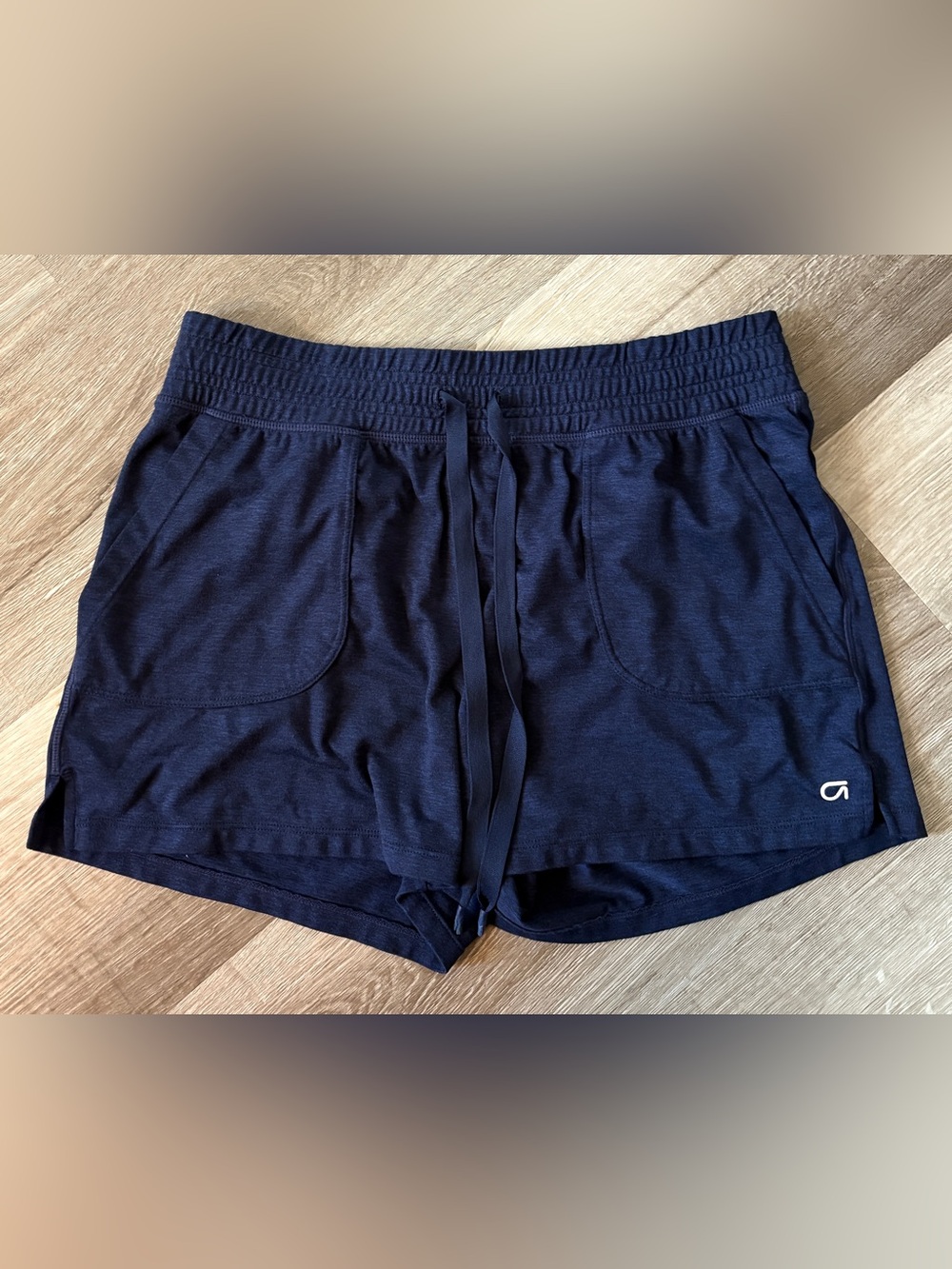 GAP XS Everyday Navy Active Drawstring Shorts